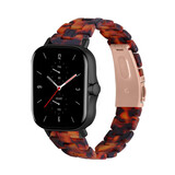 Strap-it Bracelet résine Amazfit GTS 2 (lave)