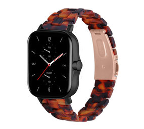 Strap-it Bracelet résine Amazfit GTS 2 (lave)