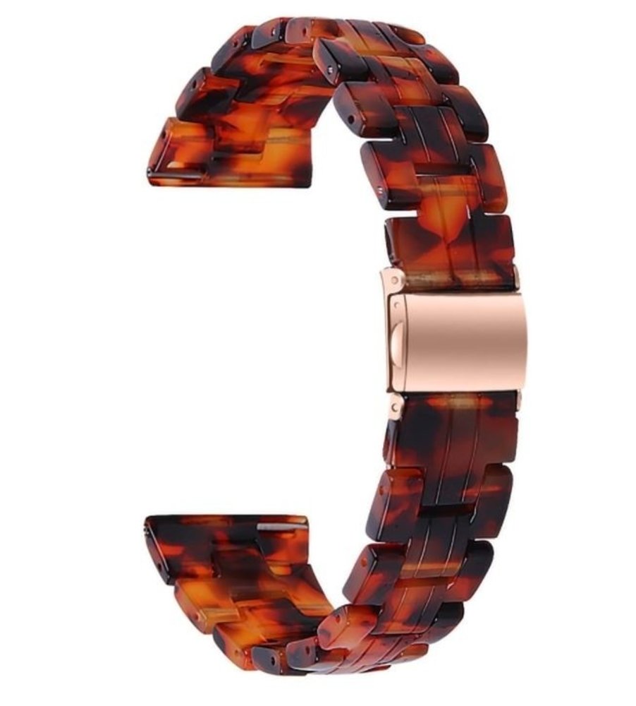 Strap-it Strap-it Bracelet résine Amazfit GTS 2 (lave)