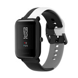 Strap-it Bracelet triple sport Xiaomi Amazfit Bip (noir-blanc-gris) Strap-it Bracelet triple sport Xiaomi Amazfit Bip (noir-blanc-gris)