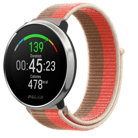 Strap-it Strap-it Bracelet nylon Polar Ignite (rose pomelo) Strap-it Strap-it Bracelet nylon Polar Ignite (rose pomelo)