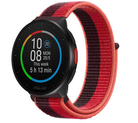 Strap-it Bracelet nylon Polar Pacer (cerice magenta)