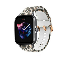 Strap-it Bracelet Lucky Leopard Amazfit GTS 3