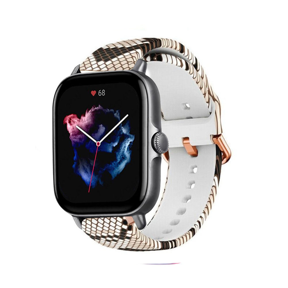 Strap-it Strap-it Bracelet Sneaky Snake Amazfit GTS 3
