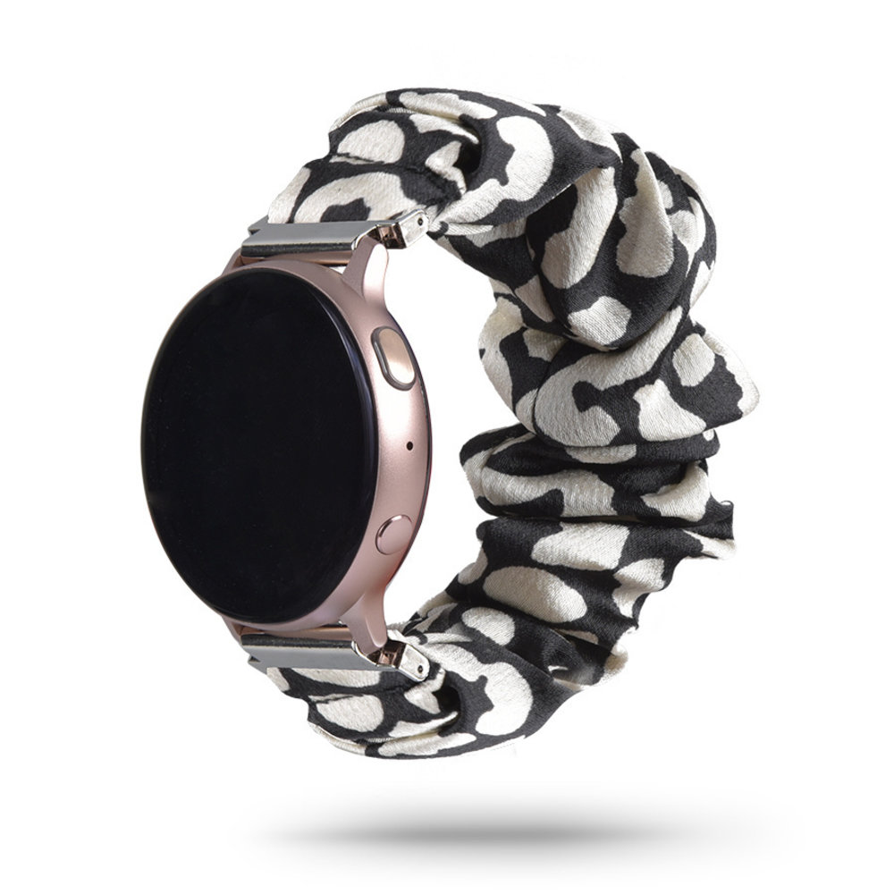 Strap-it Strap-it Bracelet Scrunchie Amazfit GTS 2 (tachetée)