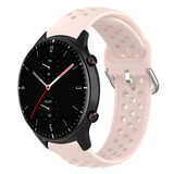 Strap-it Bracelet silicone Amazfit GTR 2 avec trous (rose)