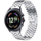 Strap-it Bracelet acier poisson Fossil Gen 6 - 44mm (argent)