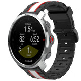 Strap-it Bracelet special edition Polar Grit X (noir/blanc)