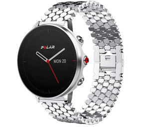 Strap-it Bracelet acier poisson Polar Grit X (argent)