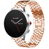 Strap-it Bracelet acier poisson Polar Grit X (or rose)