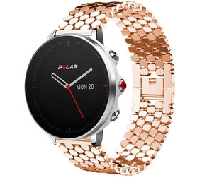 Strap-it Bracelet acier poisson Polar Grit X (or rose)