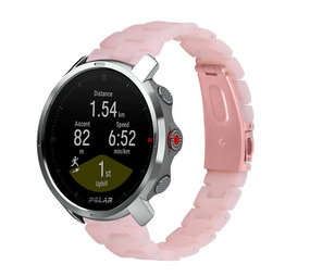 Strap-it Bracelet résine Polar Grit X (rose)