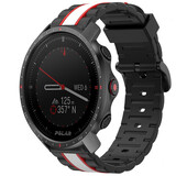 Strap-it Bracelet special edition Polar Grit X Pro (noir/blanc)