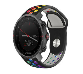 Strap-it Bracelet sport Polar Grit X Pro (noir/coloré)