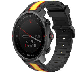 Strap-it Bracelet special edition Polar Grit X Pro (noir/jaune)