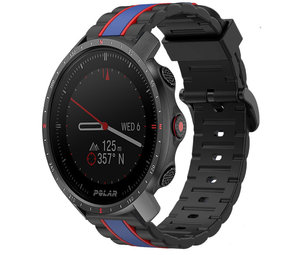 Strap-it Bracelet special edition Polar Grit X Pro (noir/bleu) Strap-it Bracelet special edition Polar Grit X Pro (noir/bleu)