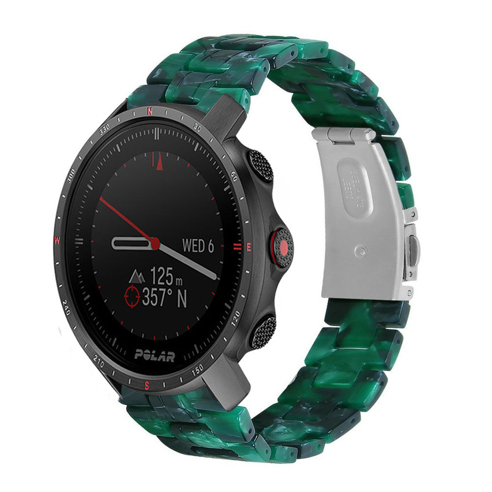 Strap-it Strap-it Bracelet résine Polar Grit X Pro (vert)