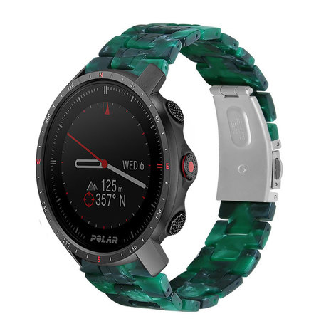 Strap-it Strap-it Bracelet résine Polar Grit X Pro (vert)