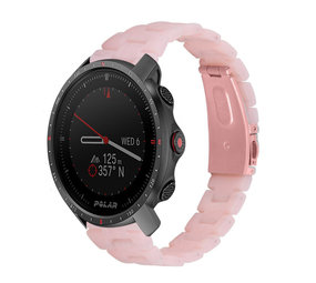 Strap-it Bracelet résine Polar Grit X Pro (rose)