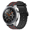 Strap-it Strap-it Bracelet sport à boucle Samsung Galaxy Watch 46mm (noir/rouge) Strap-it Strap-it Bracelet sport à boucle Samsung Galaxy Watch 46mm (noir/rouge)