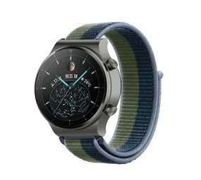 Strap-it Bracelet nylon Huawei Watch GT 2 Pro (vert mousse)