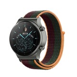 Strap-it Bracelet nylon Huawei Watch GT 2 Pro (cerice)