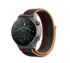 Strap-it Bracelet nylon Huawei Watch GT 2 Pro (cerice)