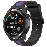 Strap-it Bracelet special edition Huawei Watch GT Runner (noir/bleu) Strap-it Bracelet special edition Huawei Watch GT Runner (noir/bleu)