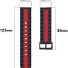 Strap-it Strap-it Bracelet special edition Huawei Watch 3 (Pro) (noir/rouge) Strap-it Strap-it Bracelet special edition Huawei Watch 3 (Pro) (noir/rouge)