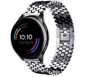 Strap-it Bracelet acier poisson OnePlus Watch (noir)