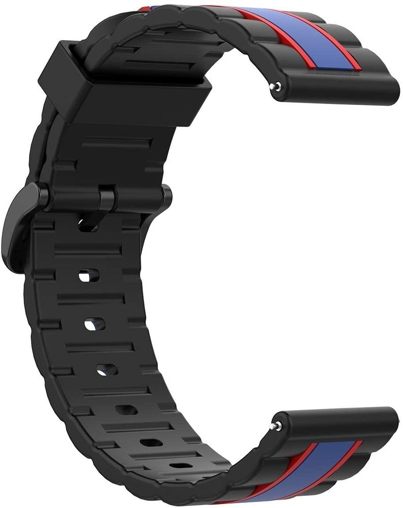 Strap-it Strap-it Bracelet special edition OnePlus Watch (noir/bleu)