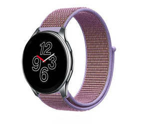 Strap-it Bracelet nylon OnePlus Watch (lilas)