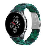 Strap-it Bracelet résine OnePlus Watch (vert)