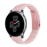 Strap-it Bracelet résine OnePlus Watch (rose)