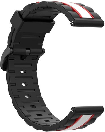 Strap-it Strap-it Bracelet special edition Polar Vantage M (noir/blanc)