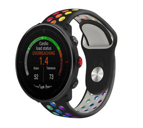 Strap-it Bracelet sport Polar Vantage M (noir/coloré)