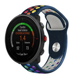 Strap-it Bracelet sport Polar Vantage M (bleu foncé/coloré)