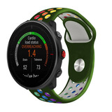 Strap-it Bracelet sport Polar Vantage M (vert armée/coloré)