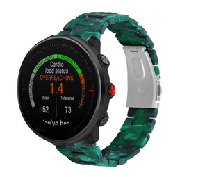 Strap-it Bracelet résine Polar Vantage M (vert)