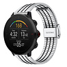 Strap-it Strap-it Bracelet acier inoxydable Polar Vantage M (argent/noir) Strap-it Strap-it Bracelet acier inoxydable Polar Vantage M (argent/noir)