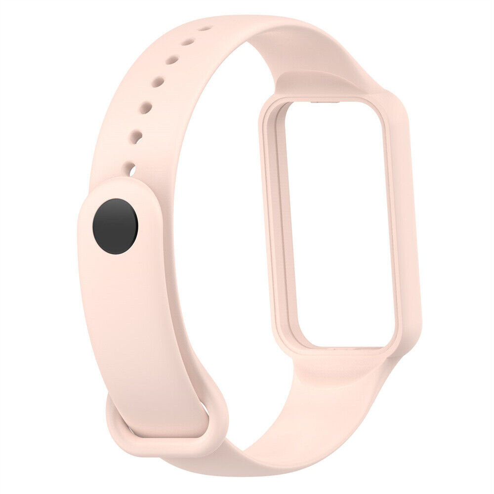 Strap-it Strap-it Bracelet silicone Amazfit Band 7 (rose clair)