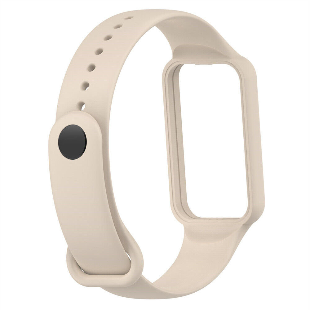 Strap-it Strap-it Bracelet silicone Amazfit Band 7 (beige)