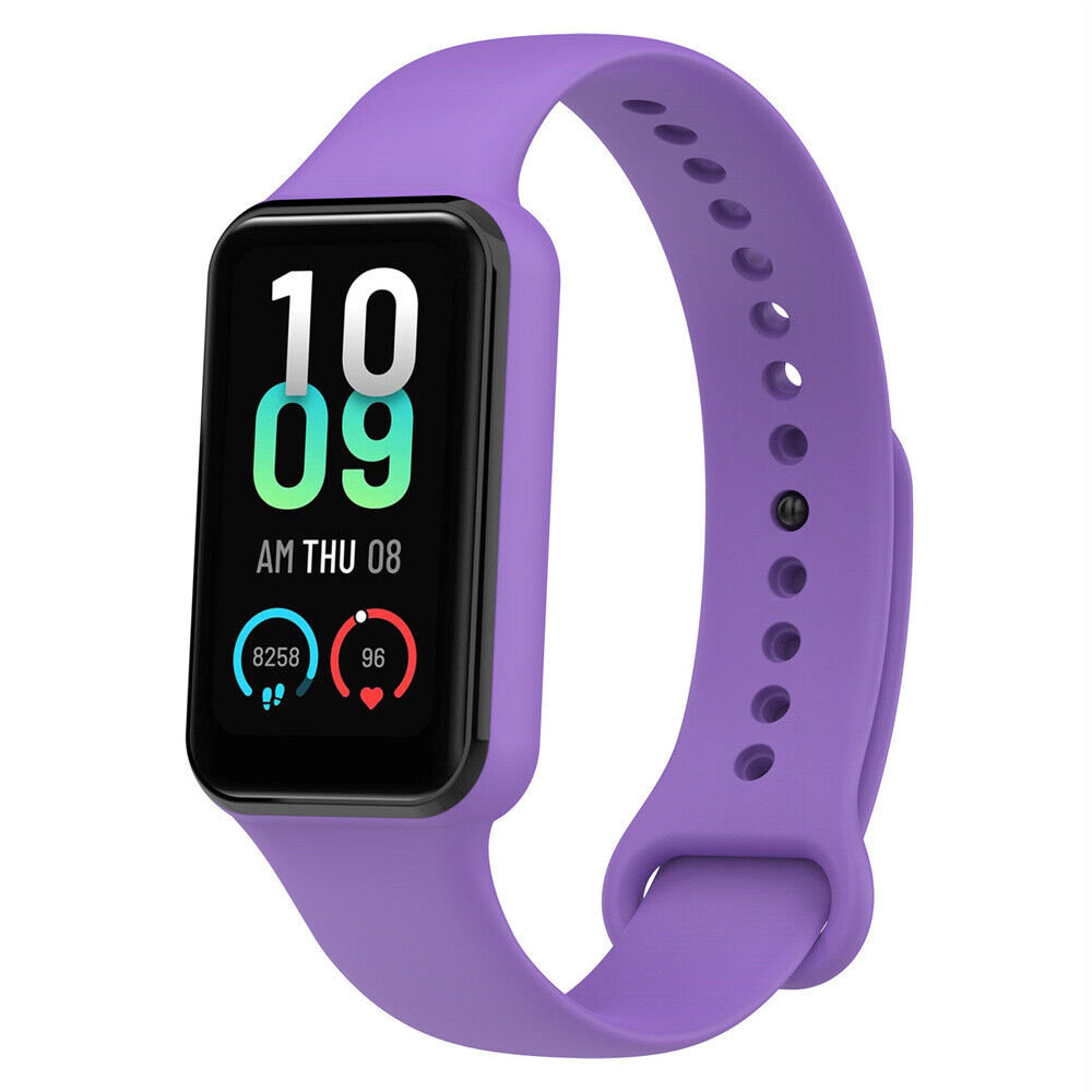 Strap-it Strap-it Bracelet silicone Amazfit Band 7 (violet)