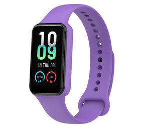Strap-it Bracelet silicone Amazfit Band 7 (violet)