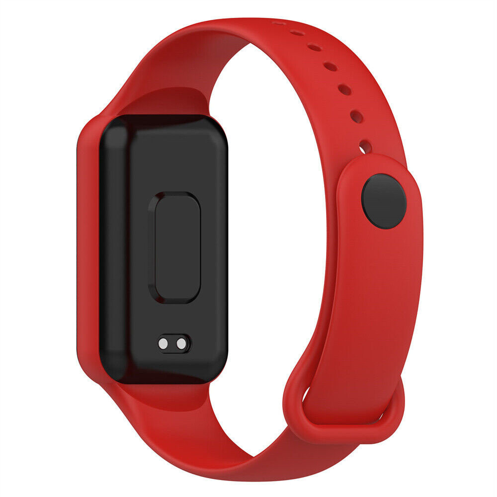 Strap-it Strap-it Bracelet silicone Amazfit Band 7 (rouge)