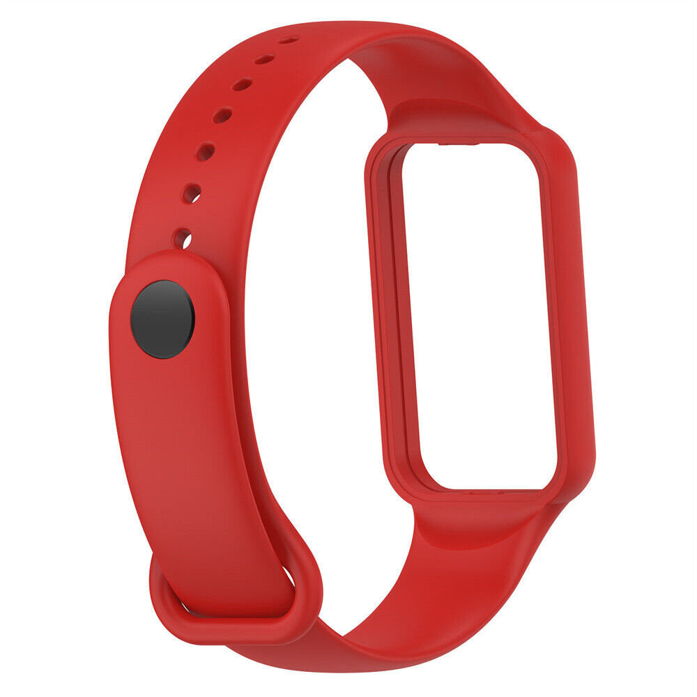 Strap-it Strap-it Bracelet silicone Amazfit Band 7 (rouge)