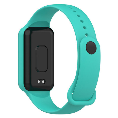 Strap-it Strap-it Bracelet silicone Amazfit Band 7 (aqua)