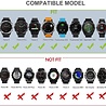 Strap-it Strap-it Bracelet hybride nylon Garmin Fenix 5/6 (vert armée) Strap-it Strap-it Bracelet hybride nylon Garmin Fenix 5/6 (vert armée)