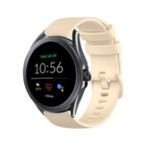 Strap-it Bracelet silicone de luxe Fossil Gen 5e 44mm (beige)