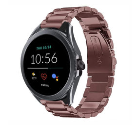 Strap-it Bracelet acier Fossil Gen 5e 44mm (bronze-or)